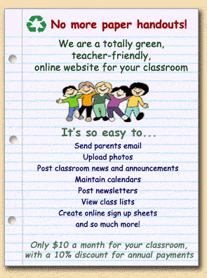 We are a teacher-friendly online website for your classroom